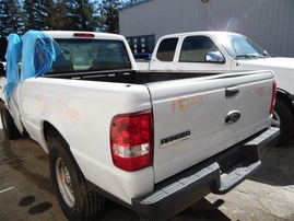 2006 Ford Ranger XL White Standard Cab 3.0L AT 2WD #F22031